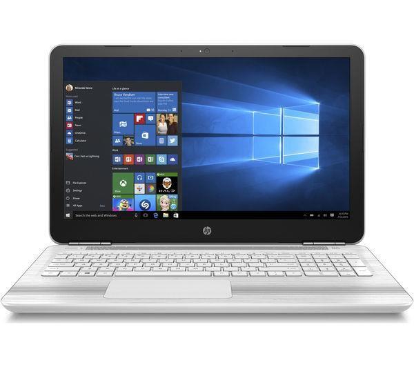 HP Pavilion 15-au076sa 15.6" Pentium 1TB 4GB HD DVD Windows White Laptop B