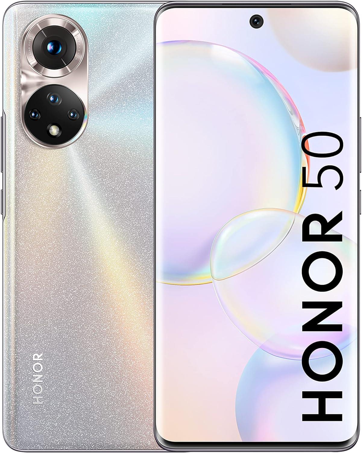 Honor 50 256GB 8GB Frost Crystal Android Dual Sim Unlocked Smartphone NTH-NX9 C1