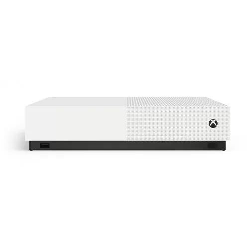 Microsoft Xbox One S 500GB White Gaming Console 1681 with Black Controller