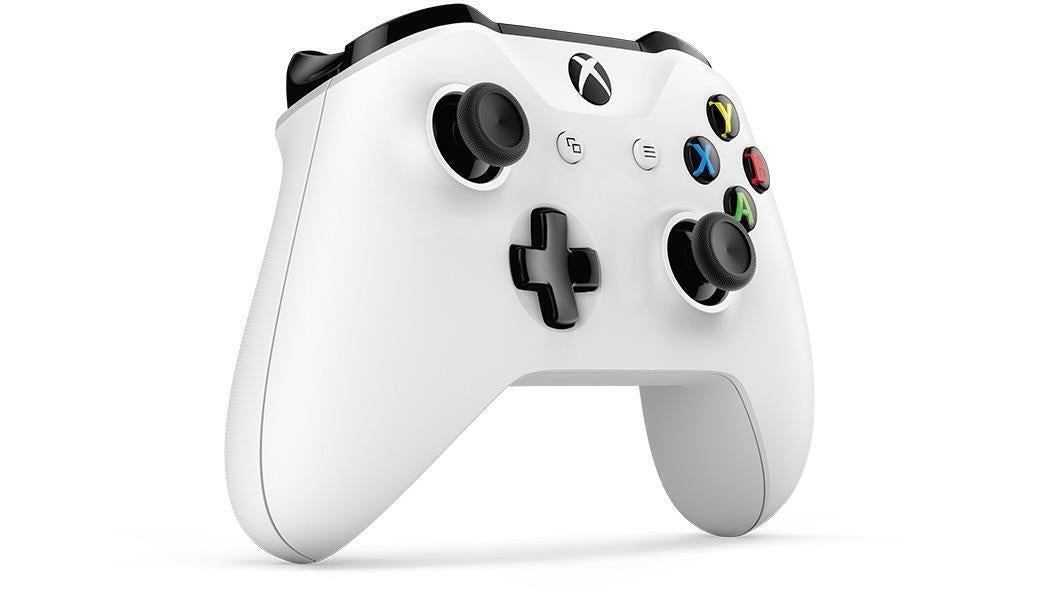 Microsoft Xbox One S 500GB White Gaming Console + Wireless Controller 1681 B