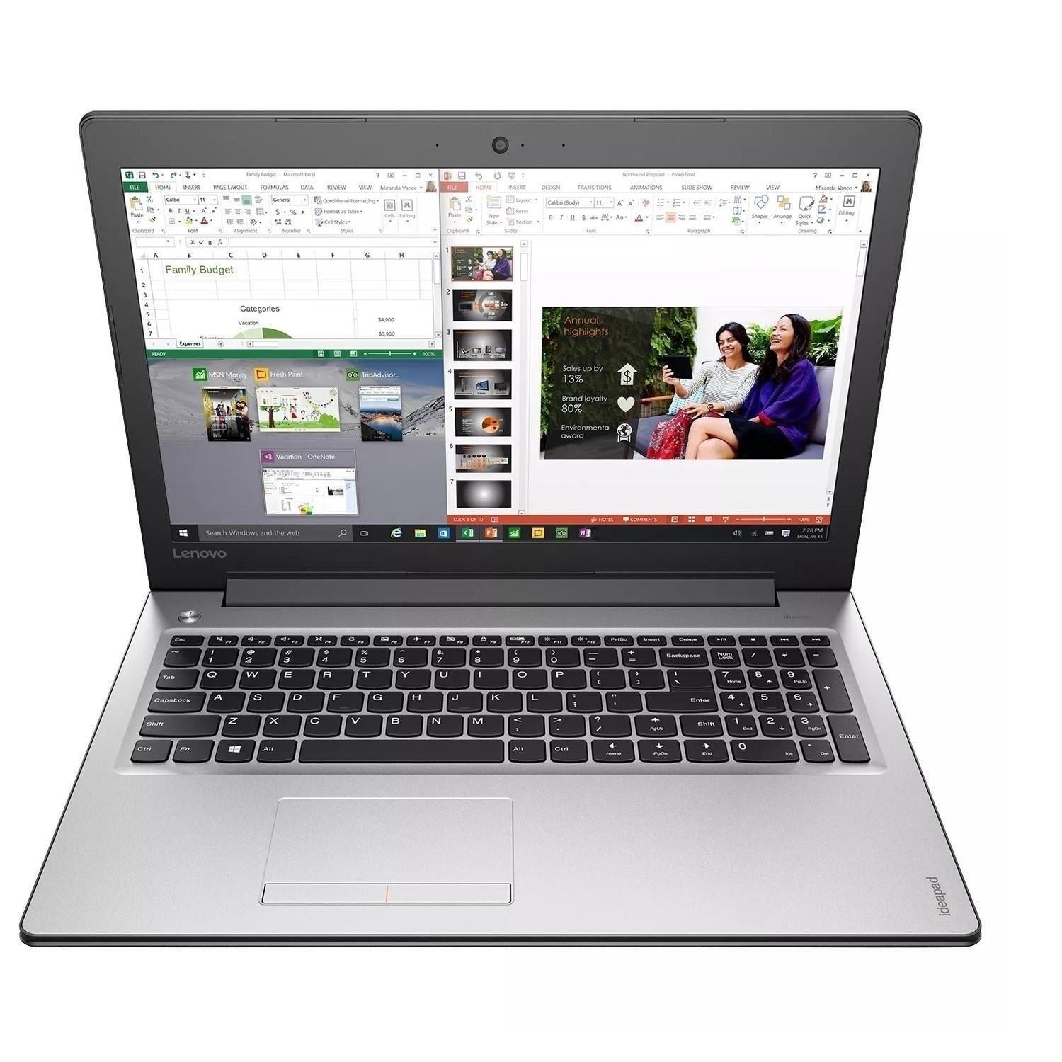 Lenovo IdeaPad 310-15ISK 15.6" i7-6500U 256GB 8GB HD Windows 10 Silver Laptop C2