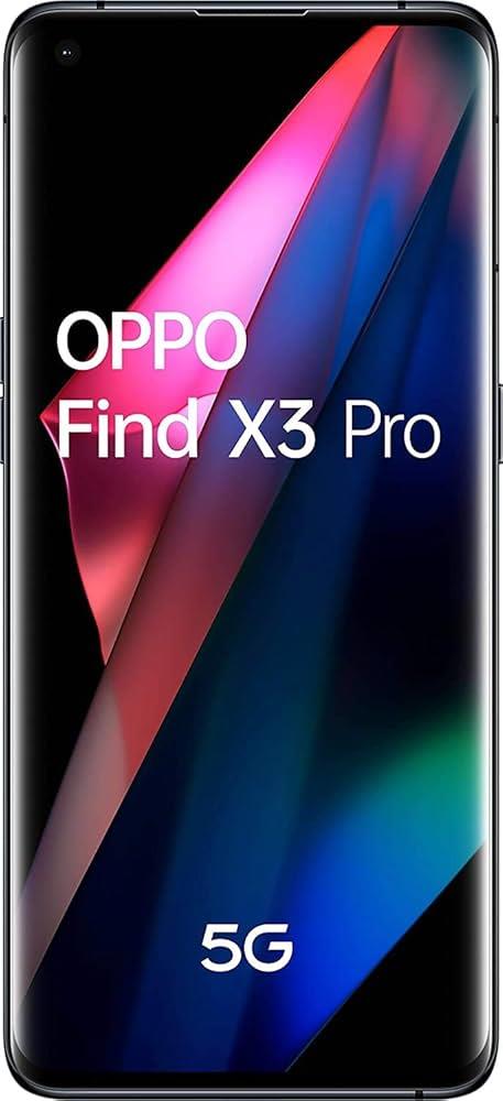 Oppo Find X3 Pro 256GB ColorOS Chinese ROM Unlocked 5G Black Mobile Smartphone A