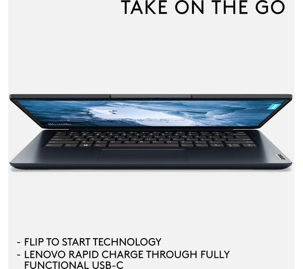 Lenovo Ideapad 1 14IGL7 14'' Celeron N4120 128GB 4GB Abyss Blue Laptop B