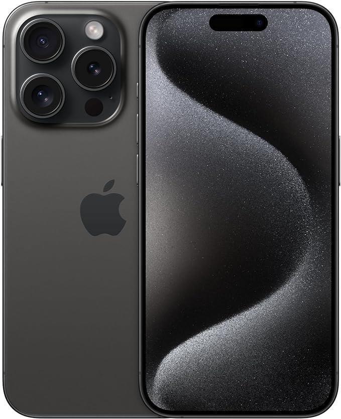 New Apple iPhone 15 Pro Max 1TB Black Titanium Unlocked Mobile Smartphone A3106