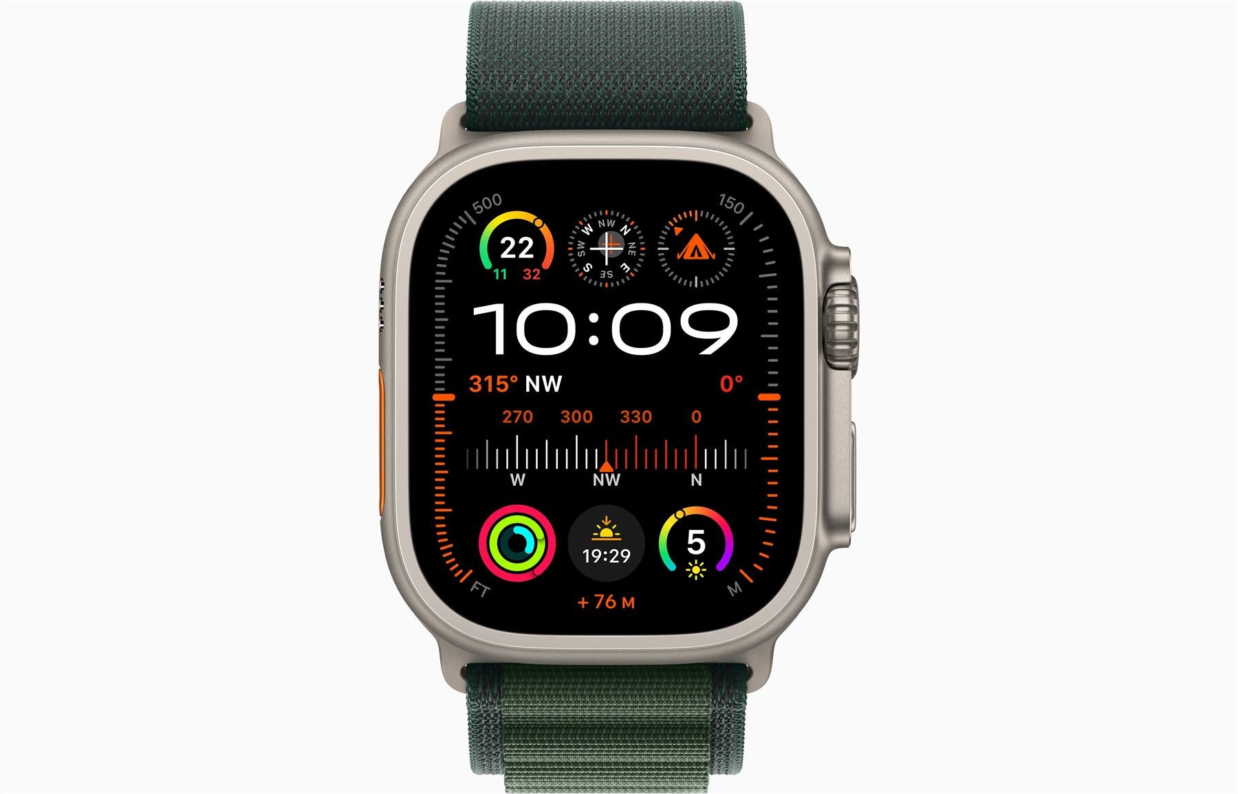 Apple Watch Ultra 2 49mm GPS Cellular Bluetooth Natural Titanium Smartwatch