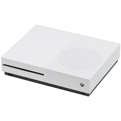 Microsoft Xbox One S 500GB White Gaming Console 1681 with Black Controller