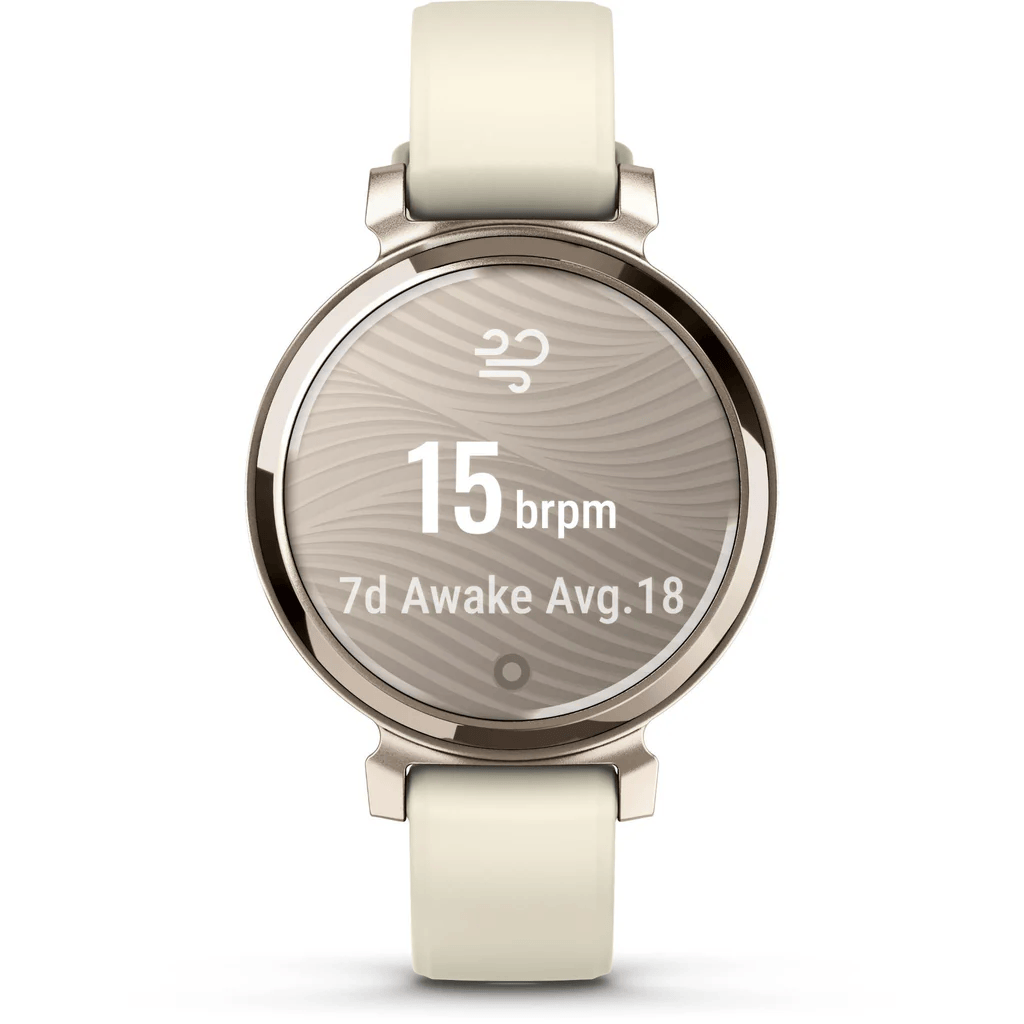Garmin Lily 2 Classic 36mm GPS HRM Bluetooth Fitness Cream Gold Smartwatch B