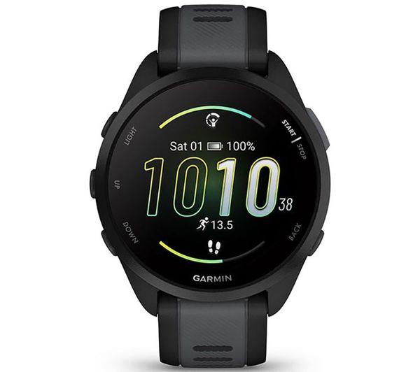 Garmin Forerunner 165 Music 43mm GPS HRM Bluetooth Slate Grey Smartwatch A