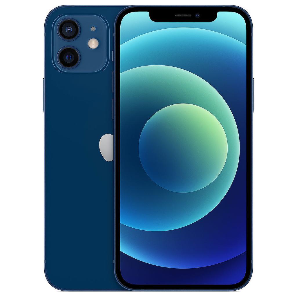 Apple iPhone 12 256GB iOS 17.1 Unlocked SIM 5G Blue Mobile Smartphone B
