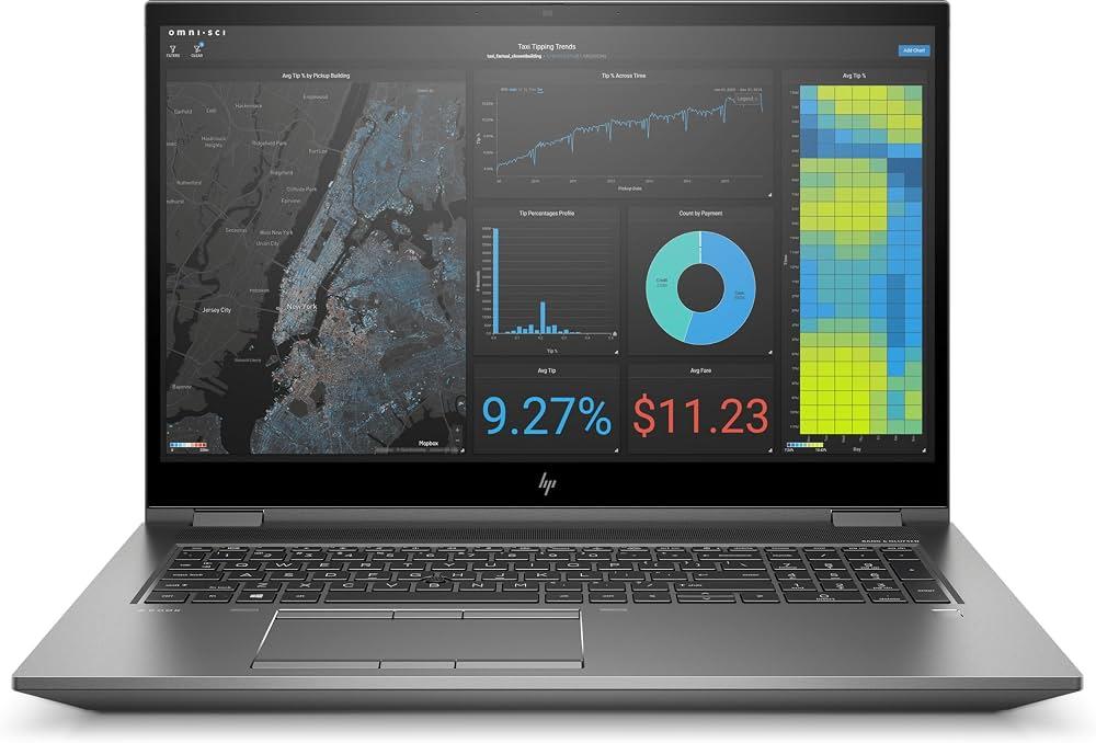 HP ZBook Fury 17 G7 17.3'' i9-10885H 256GB + 1TB 40GB Workstation CAD Laptop B