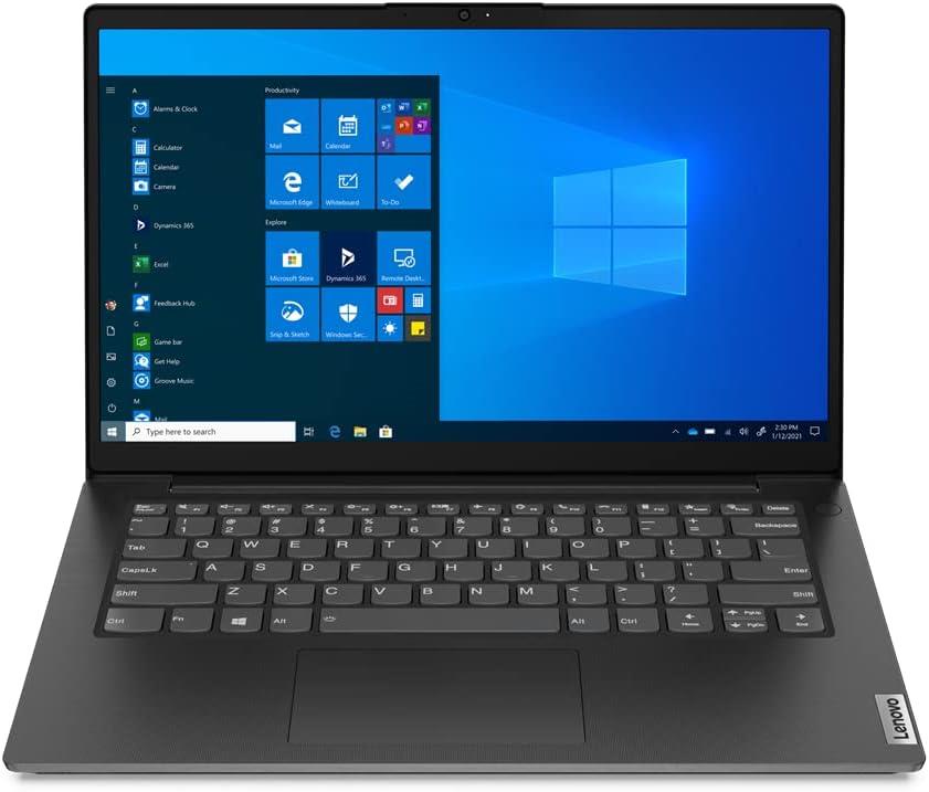 Lenovo V14 G2 ALC 14'' Ryzen 5 5500U 256GB 16GB FHD Win 11 Black Laptop B