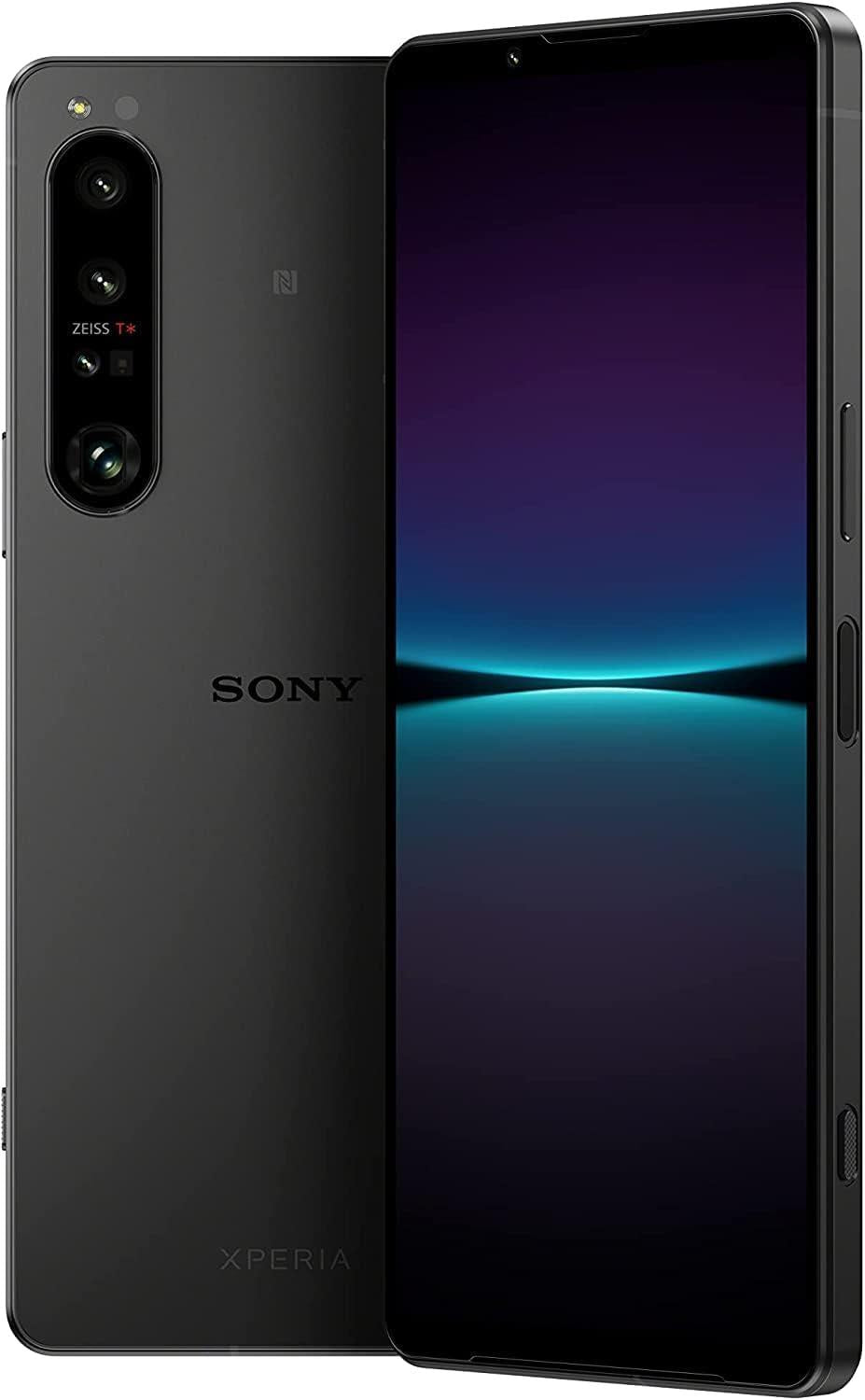 Sony Xperia 1 IV 256GB 12GB Android Unlocked SIM 5G Black Mobile Smartphone