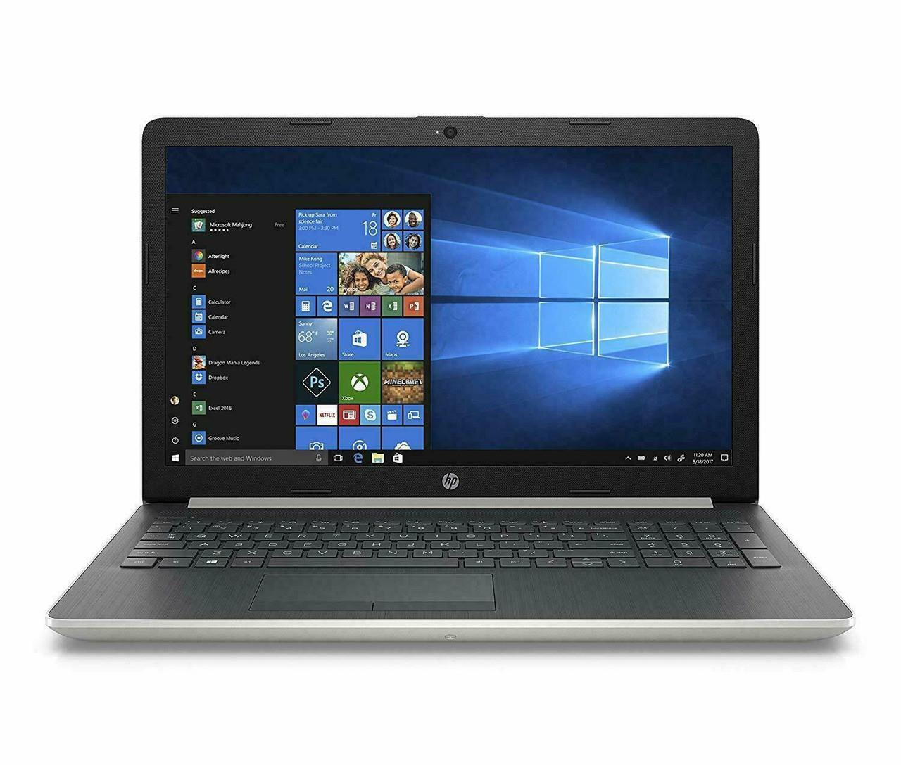 HP Pavilion 15-da0600sa 15.6" i3-8130U 256GB 4GB FHD Windows 11 Silver Laptop