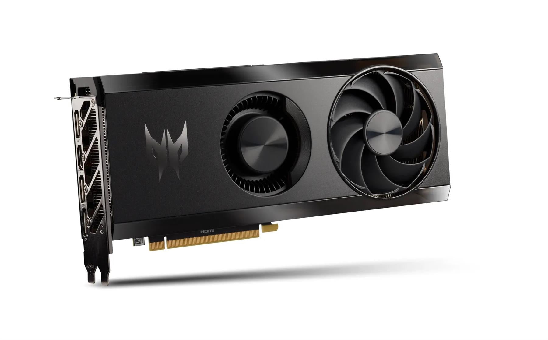 Acer Predator BiFrost RX 7600 OC 8GB PCI GDDR6 Black GPU Graphics Card