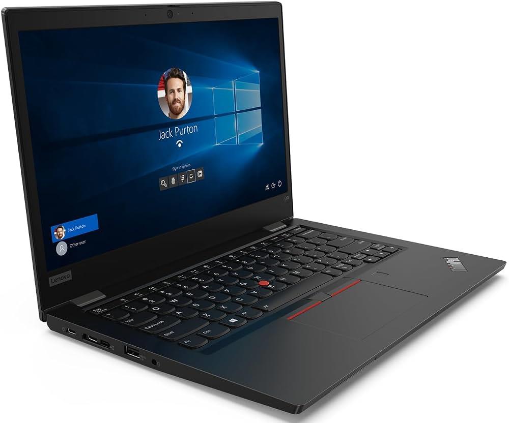 Lenovo ThinkPad L13 Gen 1 13'' i5-10210U 256GB 8GB FHD Win 11 Black Laptop B