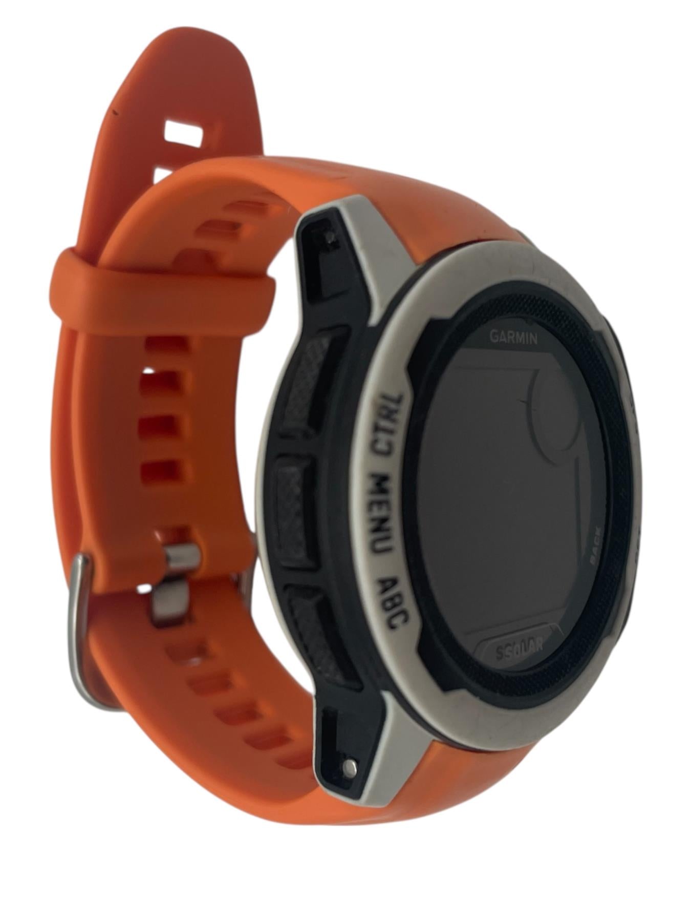 Garmin Instinct 2S Solar 40mm GPS HRM Bluetooth Fitness Grey Orange Smartwatch