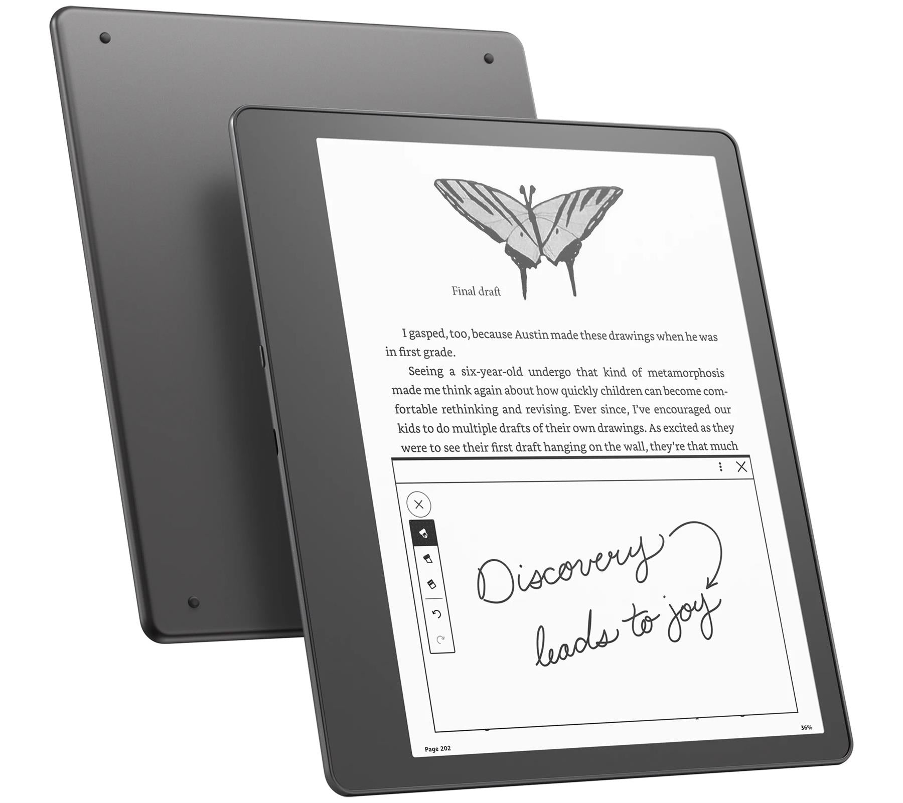 Amazon Kindle Scribe (2022) 10.2'' 16GB KindleOS WiFi Grey Tablet C4A6T4 B