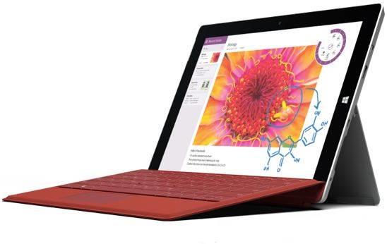 Microsoft Surface 3 12.3'' Atom x7-Z8700 64GB 2GB Win 10 Platinum Tablet B