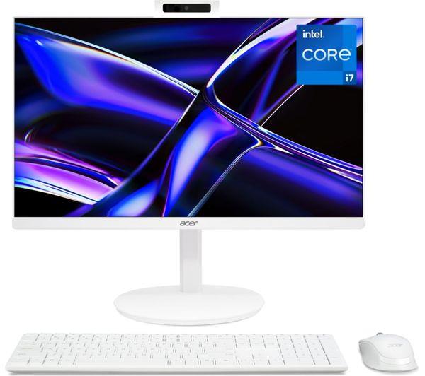 Acer Aspire C27-A 27'' i7-1355U 1TB 16GB FHD Win 11 White Desktop All-in-One PC