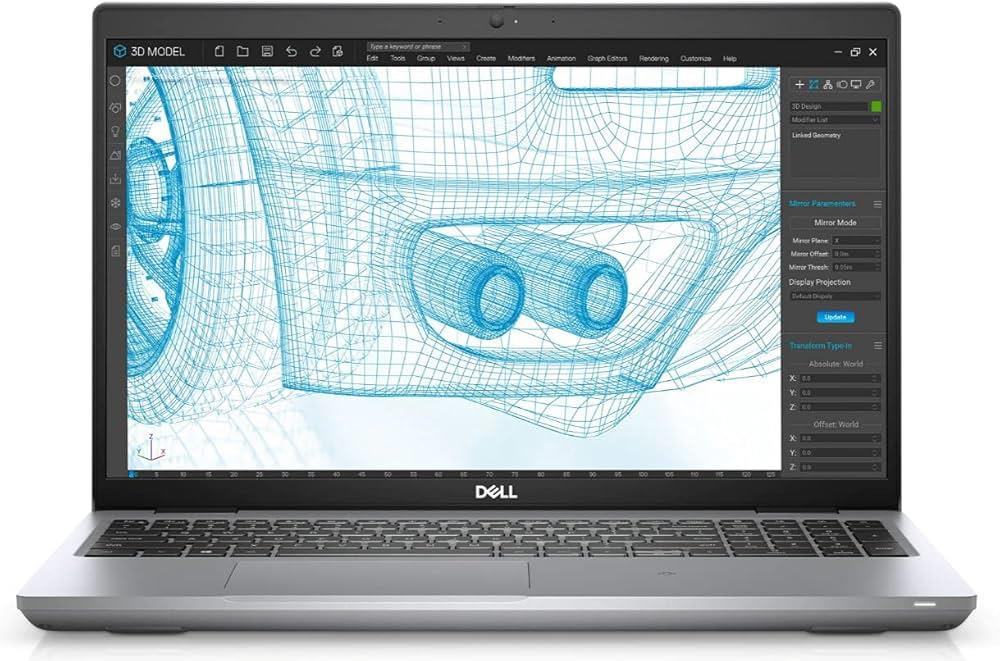 Dell Precision 3561 15.6'' i7-11850H 512GB 16GB FHD Windows 11 Grey Laptop A