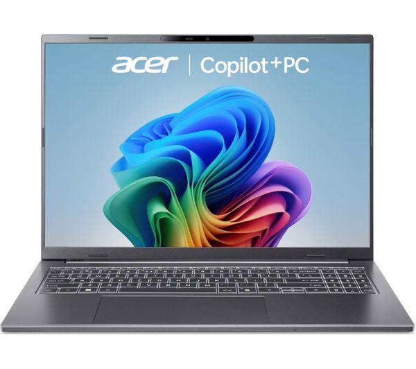 Acer Aspire 16 AI 16" Snapdragon X X1-26-100 1TB 16GB Steel Grey Laptop NEW
