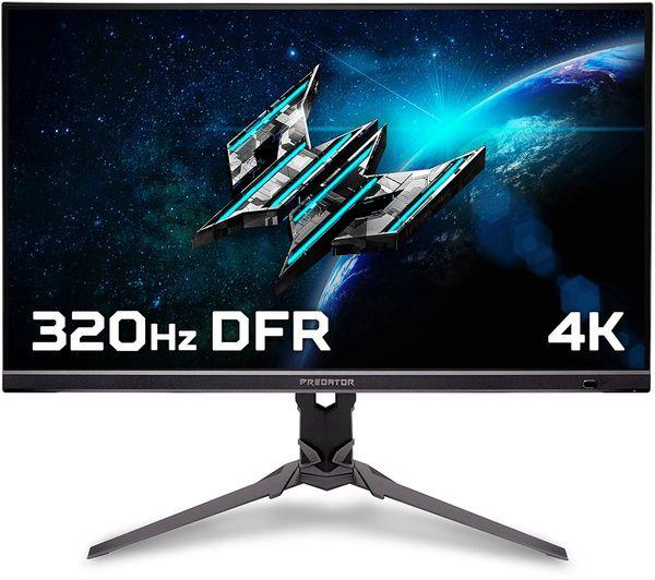 Acer Predator XB323QKV4 4K UHD 31.5" IPS Dual-Mode Black Gaming Monitor
