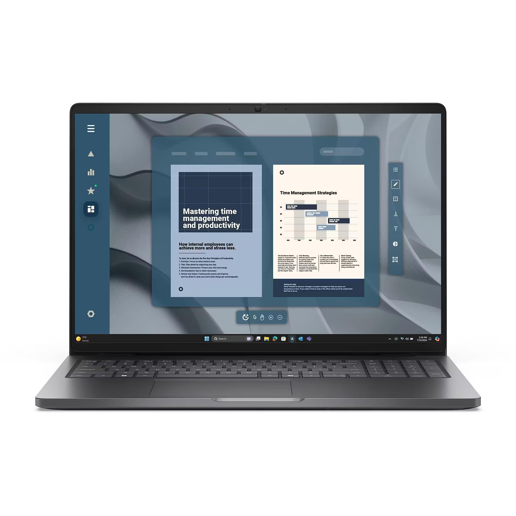 Dell Pro 16 PC16255 16'' Ryzen 5 PRO 230 512GB 16GB WUXGA Win 11 Grey Laptop