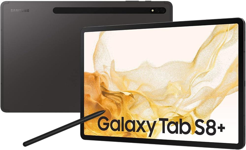 Samsung Galaxy Tablet S8+ 12.4" 256GB Android Unlocked Wi-Fi Graphite A