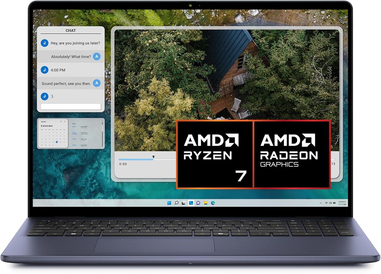 Dell Inspiron 16 5645 16'' Ryzen 7 8840U 1TB 16GB FHD+ Win 11 Blue Laptop