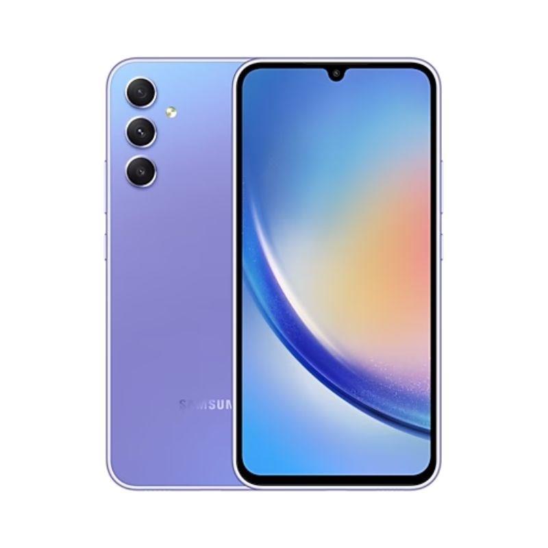 Samsung Galaxy A34 128GB 6GB Android Unlocked SIM 5G Violet Smartphone A