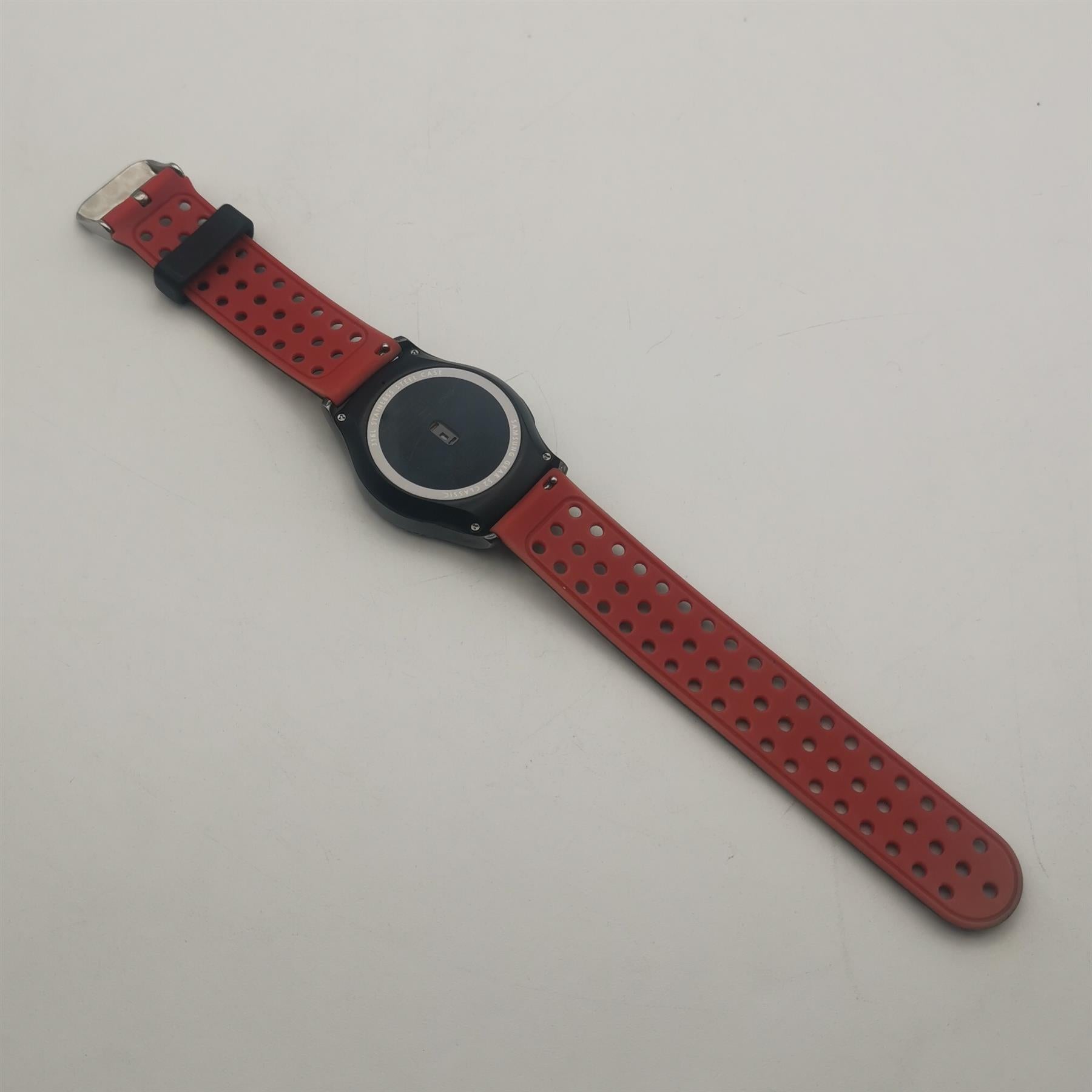 Samsung Gear S2 Classic 39mm Black Red Cellular Bluetooth Smartwatch SM-R732 C3