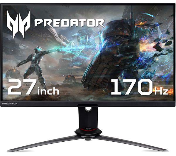 Acer Predator XB273U 27" 2560 x 1600 WQHD IPS LED Gaming Black Monitor 170Hz A