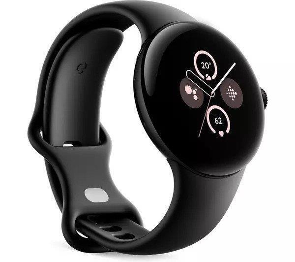 Google Pixel Watch 2 GPS 41mm Bluetooth Wi-Fi Black Obsidian Smartwatch G4TSL A