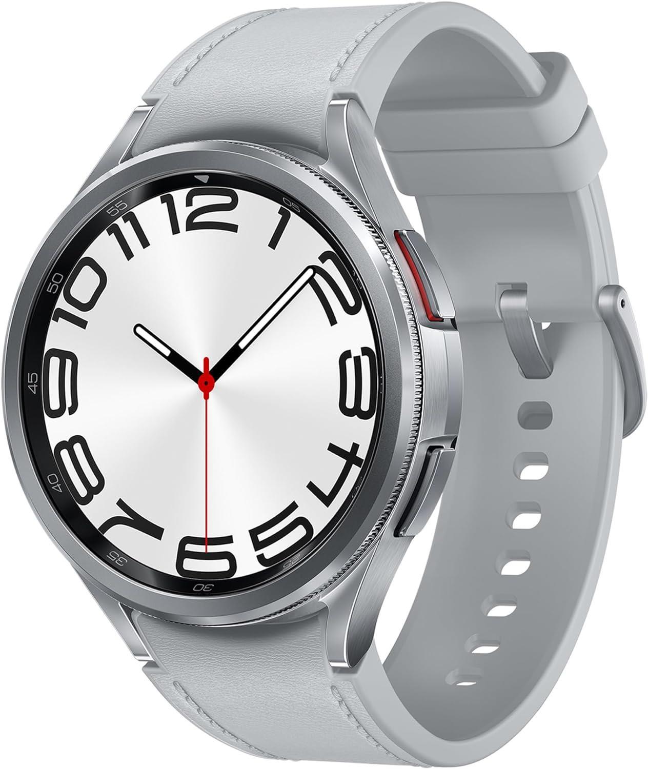 Samsung Galaxy Watch 6 Classic 47mm Silver Bluetooth Wi-Fi Smartwatch Mint