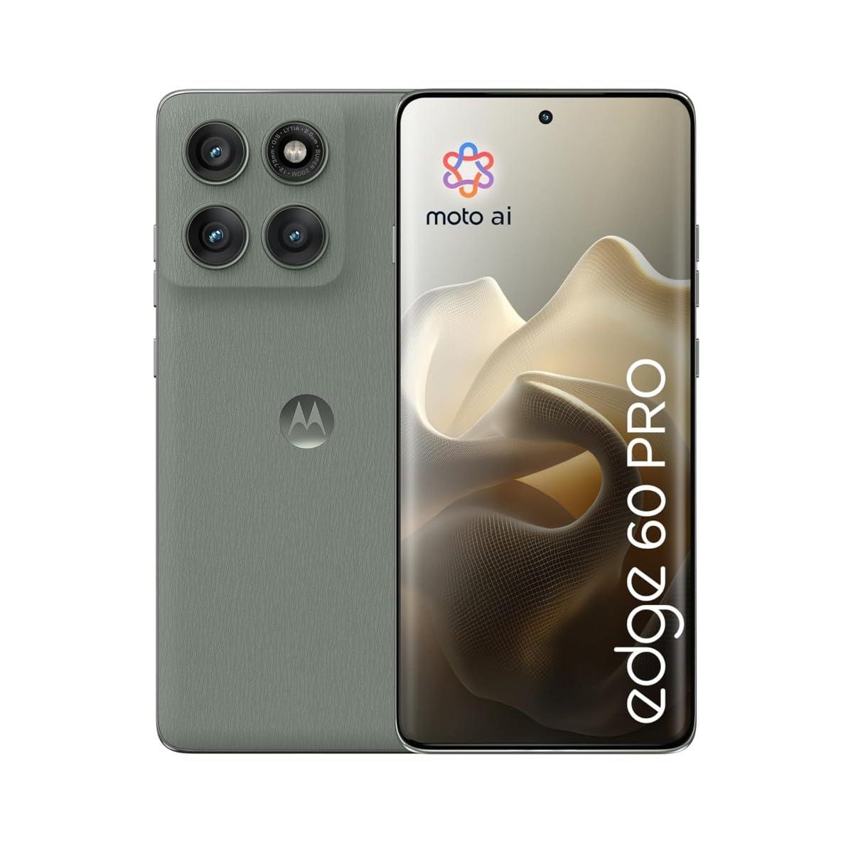 Motorola Edge 60 Pro 512GB Android Unlocked SIM 5G Shadow Mobile Smartphone