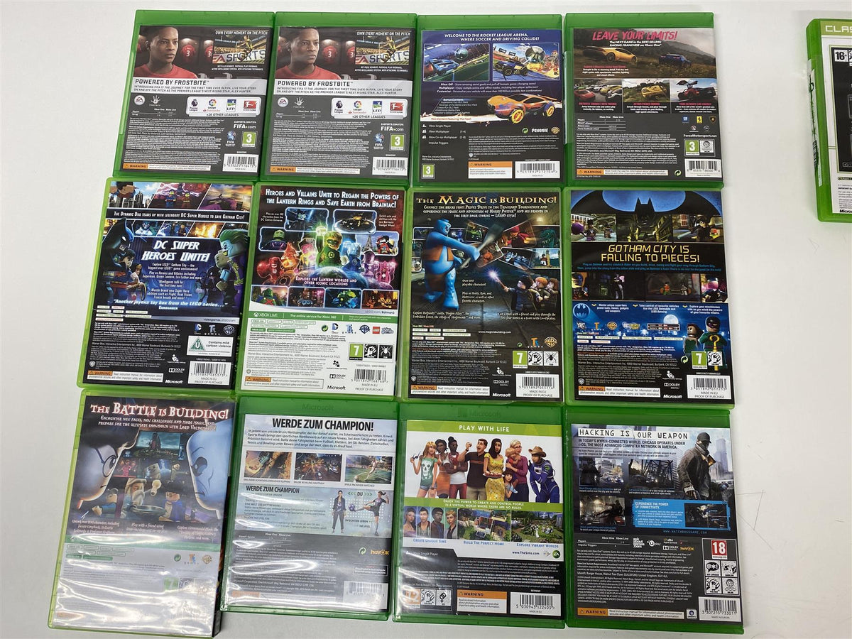 Microsoft Xbox Game Bundle Job Lot Bulk Wholesale Forza Fifa Lego x16