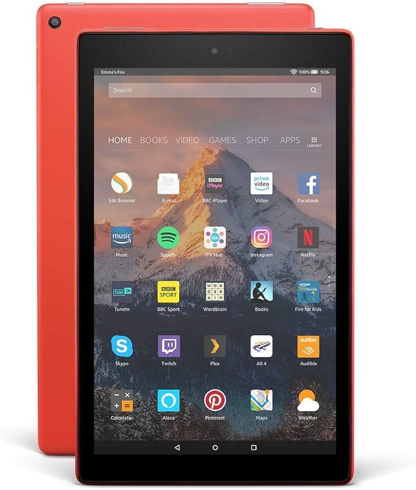 Amazon Fire HD 10 2017 SL056ZE 32GB Punch Red Wifi Tablet