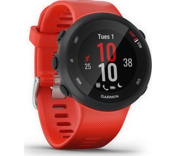 Garmin Forerunner 45 42mm GPS HRM Bluetooth Fitness Lava Red Smartwatch B