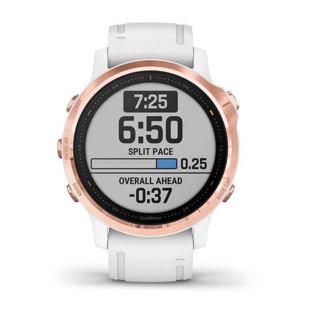 Garmin Fenix 6S Pro 42mm Rose Gold HRM GPS Bluetooth Fitness Smartwatch