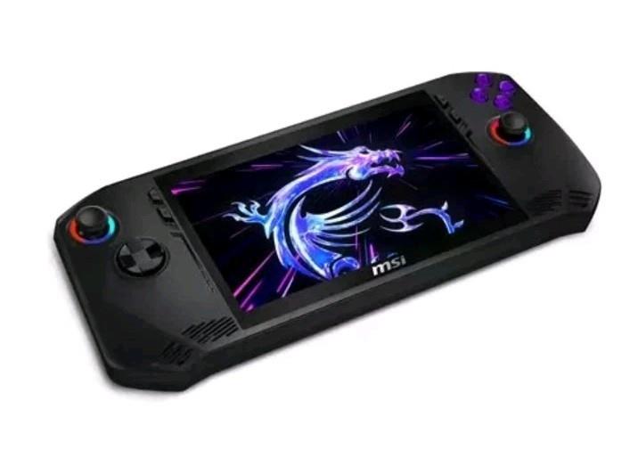MSI Claw 8 AI+ A2VM 8" FHD+ 120hz 1TB 32GB Ultra 7 258V Gaming Black Handheld Console