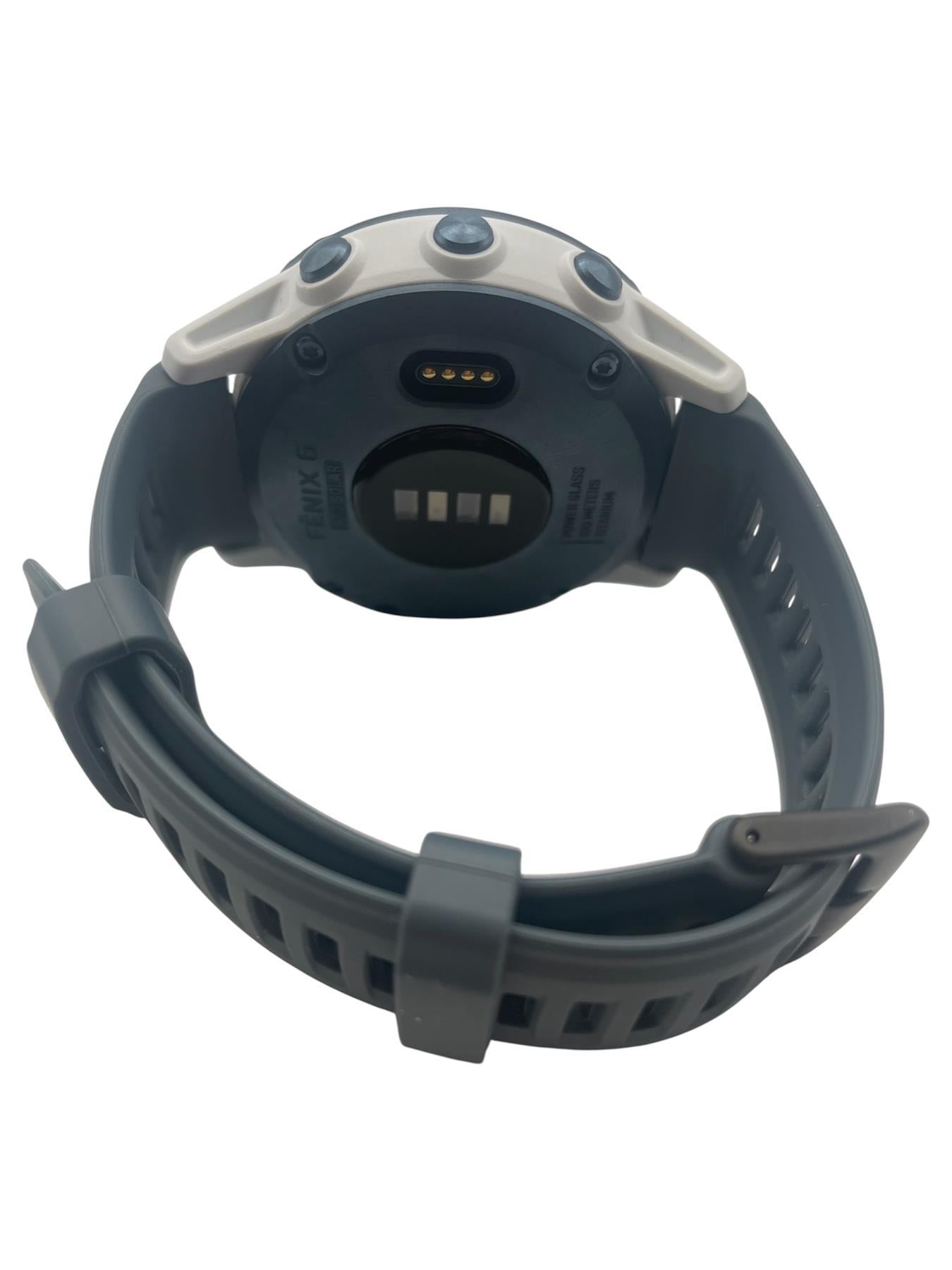Garmin Fenix 6 Pro Solar 47mm Blue GPS HRM Bluetooth Fitness Smartwatch B