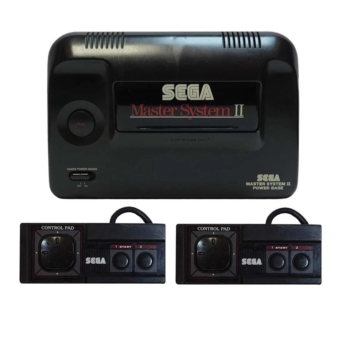 Sega Master System II Power Base Black Retro Vintage Video Games Console