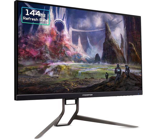 Acer Predator XB323QKNV 31.5'' IPS LCD 4K UHD HDMI USB-C Black Gaming Monitor