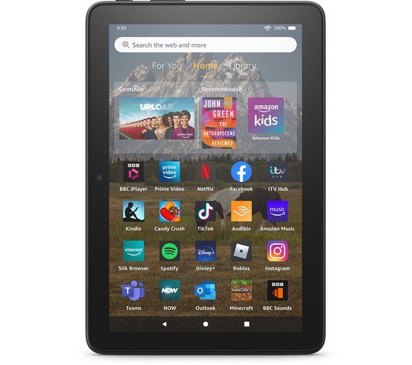 Amazon Fire HD 8 (2022) KFRAWI 32GB 2GB Android Black eReader Tablet