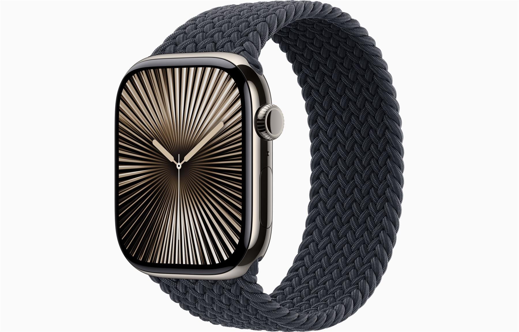 Apple Watch Series 10 46mm Titanium GPS Cellular Slate Smartwatch A3003