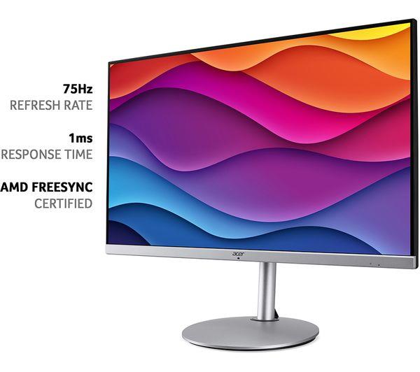 Acer CBA322QU Quad HD 32'' IPS LCD 75Hz HDMI VGA USB Black PC Monitor