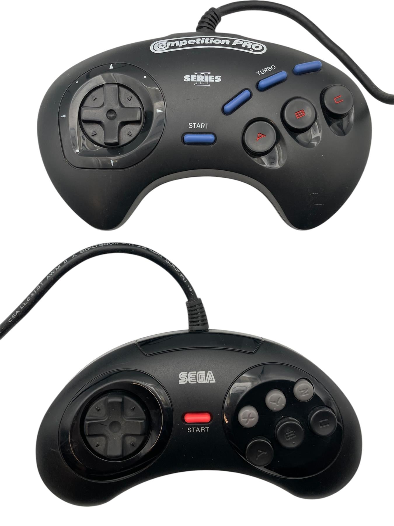 Original Sega Mega Drive Games Console & 2 x Wired Controllers 1600-05