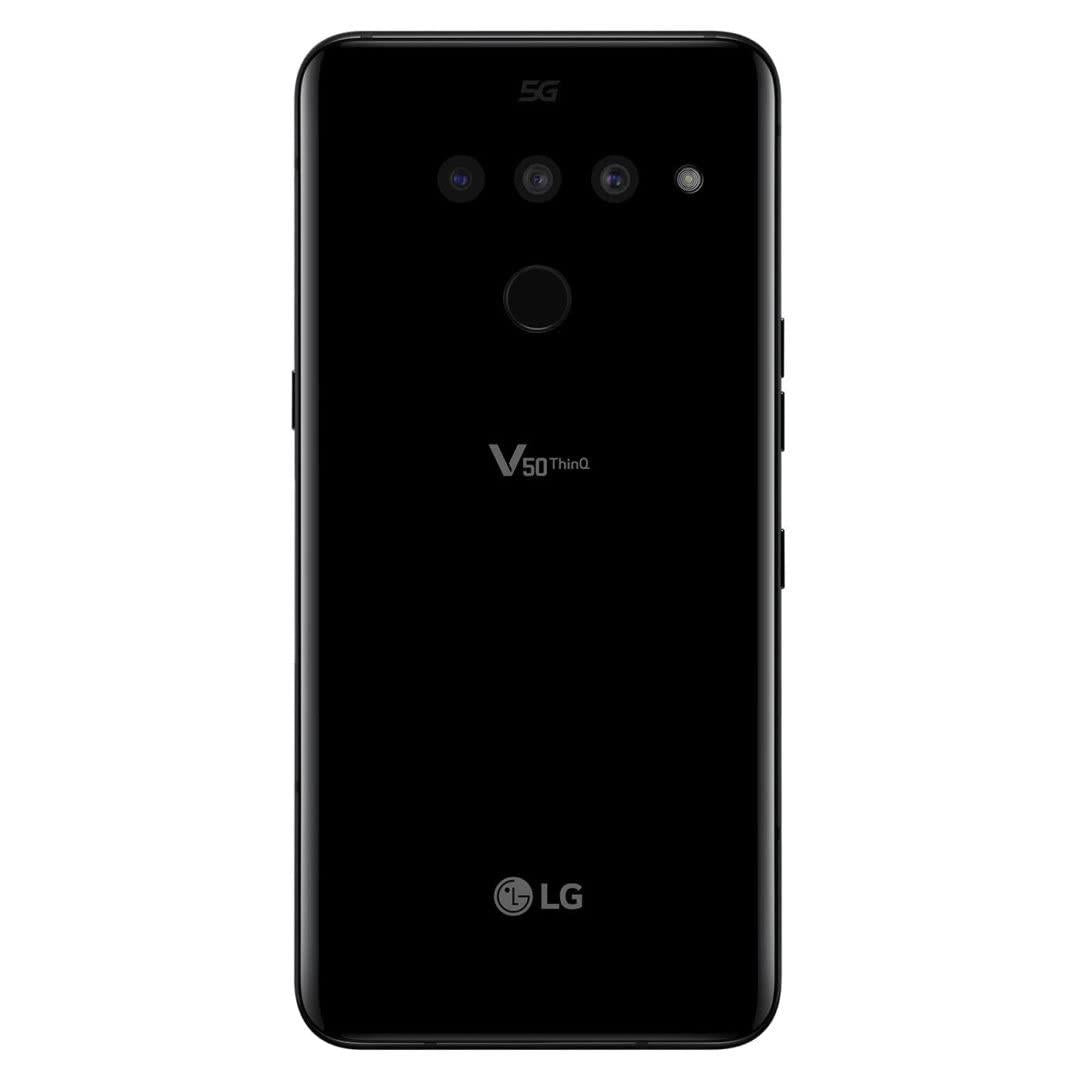 LG V50 ThinQ 5G 128GB 6GB Android Unlocked Black Mobile Smartphone LM-V500