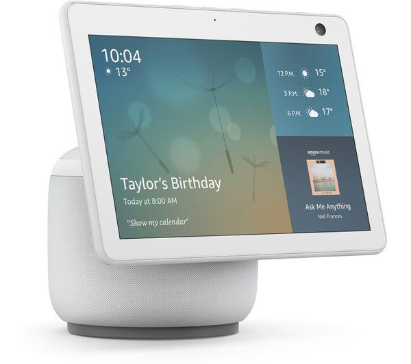 Amazon Echo Show 10 (3rd Gen) Home Bluetooh White Smart Hub Speaker T4E4AT