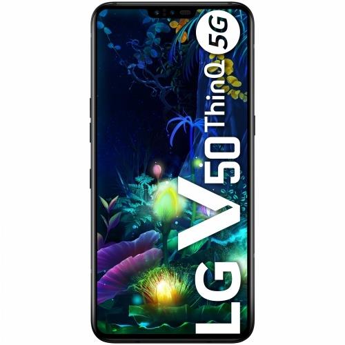 LG V50 ThinQ 5G 128GB 6GB Android Unlocked Black Mobile Smartphone LM-V500